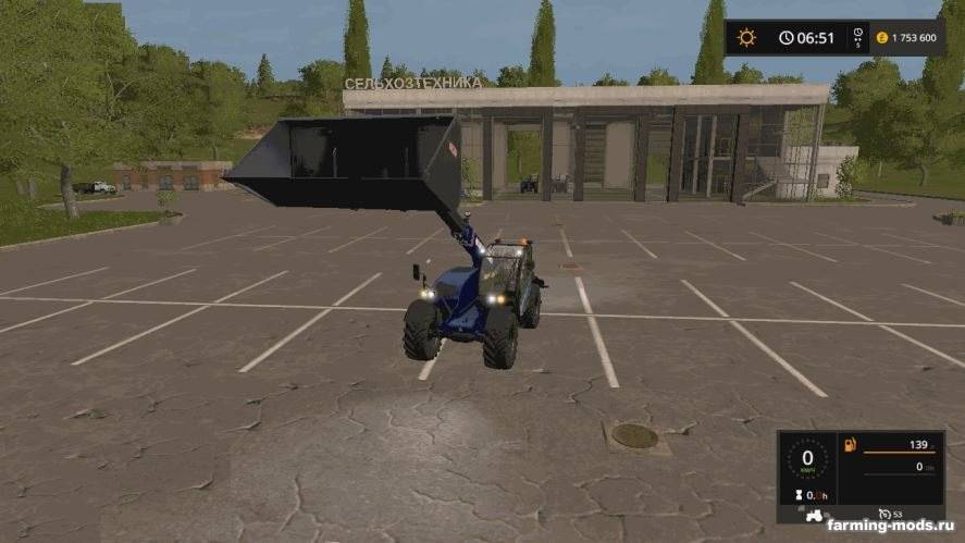Мод New Holland LM 7.42 Elite v 1.1 для Farming Simulator 2017