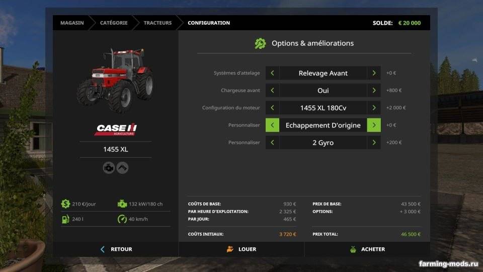 Мод Caseih 1455XL v 2.1 для Farming Simulator 2017