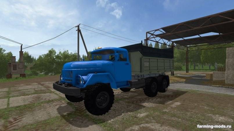 Мод Грузовик ЗиЛ-131 v 1.0 для Farming Simulator 2017
