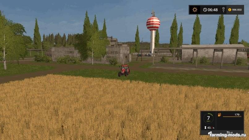 Мод Водонапорная башня v 1.5 для Farming Simulator 2017