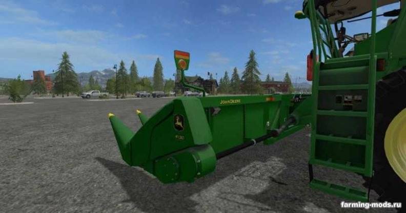 Мод John Deere 612c v 1.1 для Farming Simulator 2017 Мод John Deere 612c v 1.1 для Farming Simulator 2017
