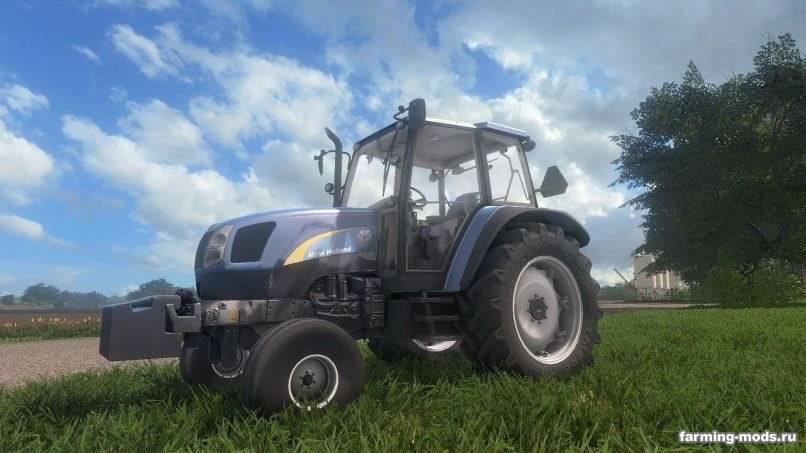 Мод Трактор New Holland T5000 v 1.0 для Farming Simulator 2017 Мод Трактор New Holland T5000 v 1.0 для Farming Simulator 2017