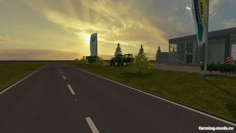 Мод Карта Emerald Rock Valley Grain Map v 1.0 для Farming Simulator 2017