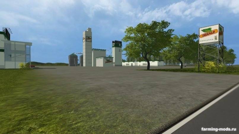 Мод Карта Emerald Rock Valley Grain Map v 1.0 для Farming Simulator 2017