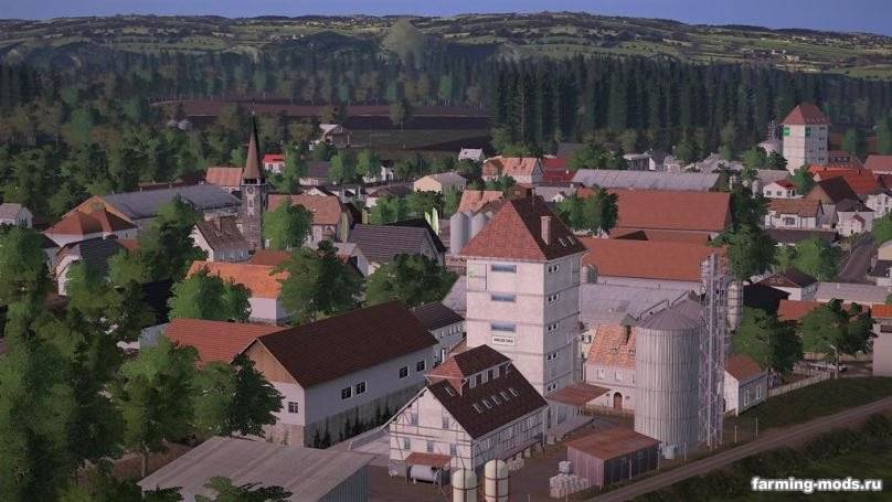 Мод Карта Stappenbach 17 v 1.2.0.1 для Farming Simulator 2017