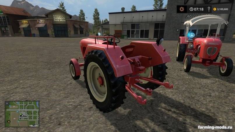 Мод Porsche Junior v 1.1 для Farming Simulator 2017