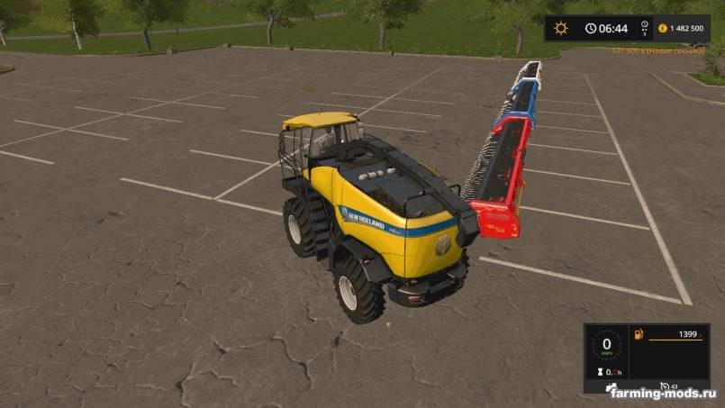 Мод Жатка Capello Helianthus Forager 12000 v 1.0 для Farming Simulator 2017