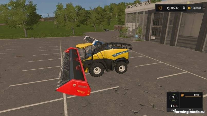 Мод Жатка Capello Helianthus Forager 12000 v 1.0 для Farming Simulator 2017