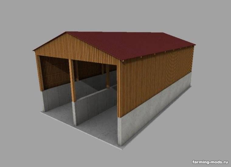 Мод GE Silo with roof v 1.0 для Farming Simulator 2017