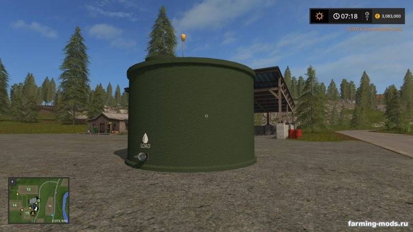 Мод Water Collector Storage v 1.0 для Farming Simulator 2017