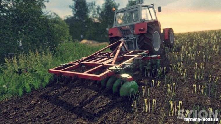 Мод MarTech P-315 disc harrow v 1.0 для Farming Simulator 2017