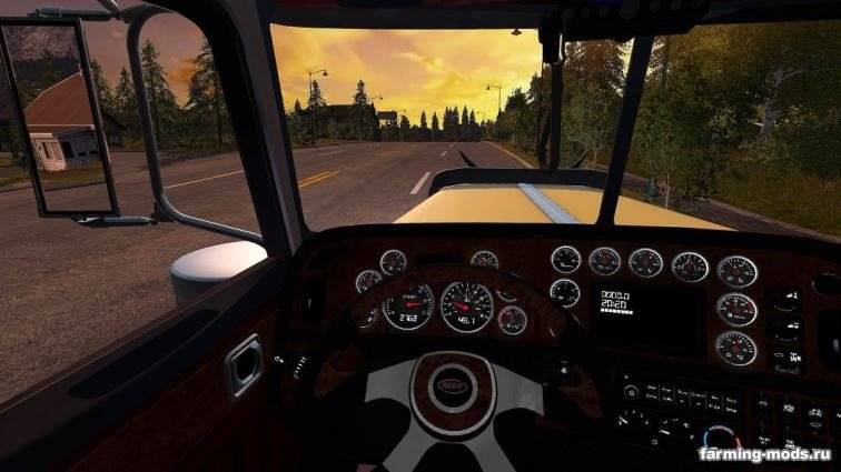 Мод Тягач Peterbilt 389 v 1.0 для Farming Simulator 2017 Мод Тягач Peterbilt 389 v 1.0 для Farming Simulator 2017