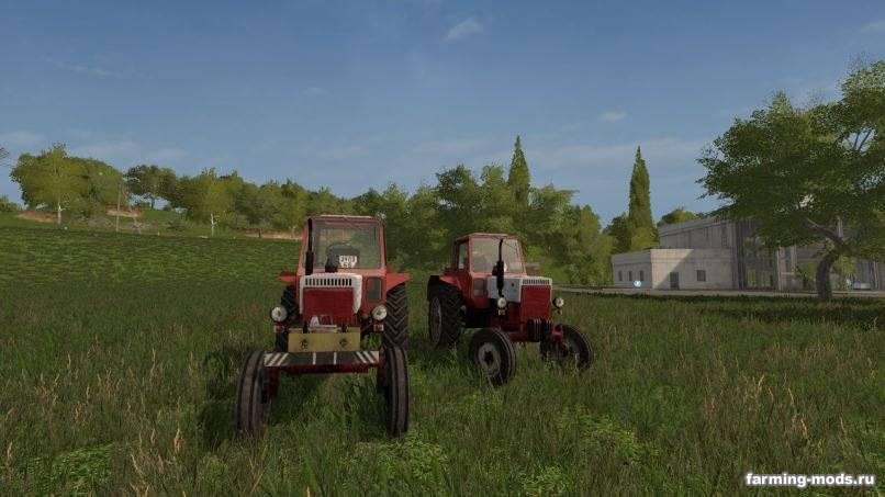 Мод Трактор МТЗ-80 Красный v 1.0 для Farming Simulator 2017