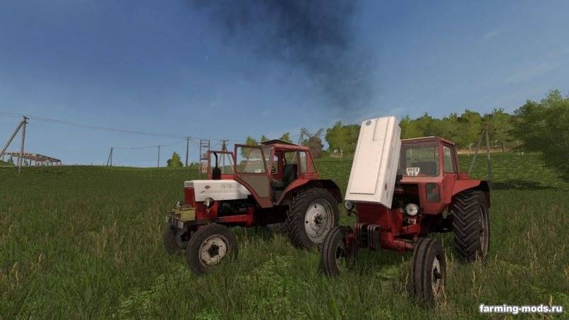 Мод Трактор МТЗ-80 Красный v 1.0 для Farming Simulator 2017