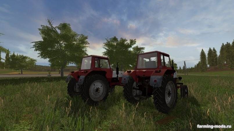 Мод Трактор МТЗ-80 Красный v 1.0 для Farming Simulator 2017