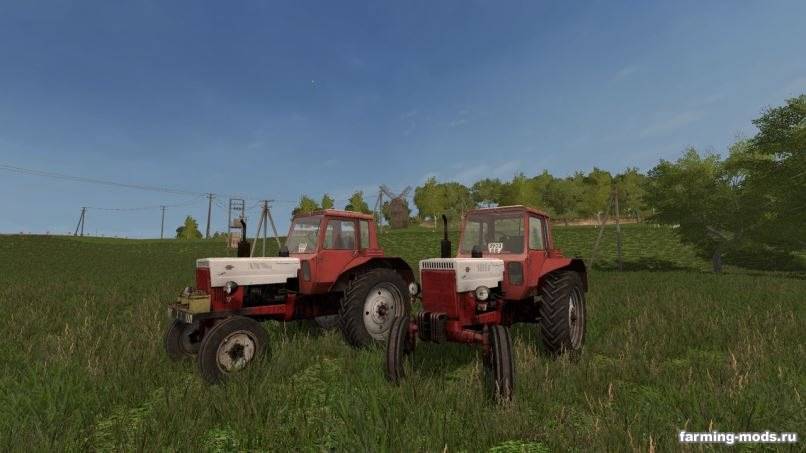 Мод Трактор МТЗ-80 Красный v 1.0 для Farming Simulator 2017