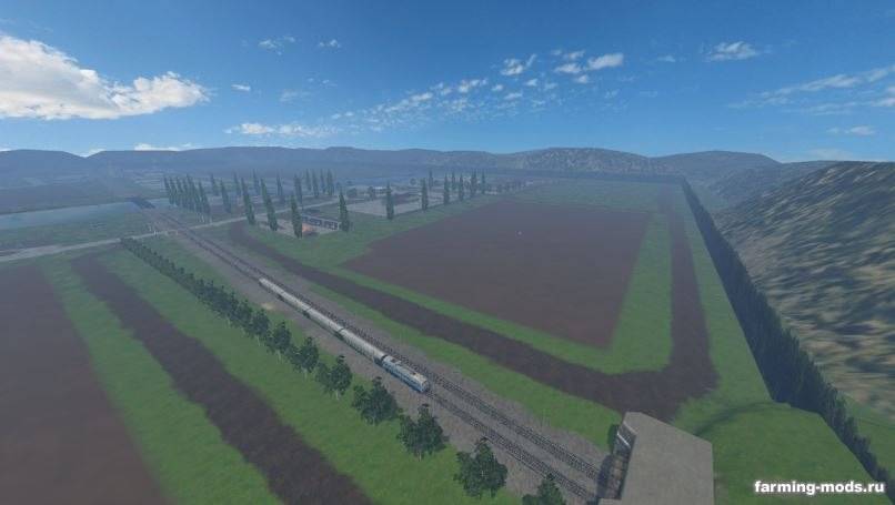 Мод Карта Село Ушаково v 1.0 для Farming Simulator 2015