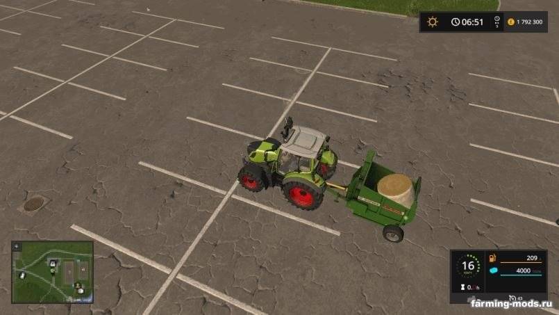 Мод Sipma RB1200 v 1.0 для Farming Simulator 2017