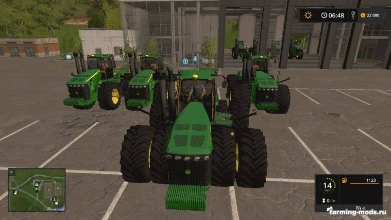 Мод John Deere 9030 Series v 4.1 для Farming Simulator 2017