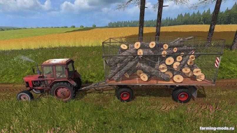 Мод HW80 BaleTrailer v 1.0 для Farming Simulator 2017