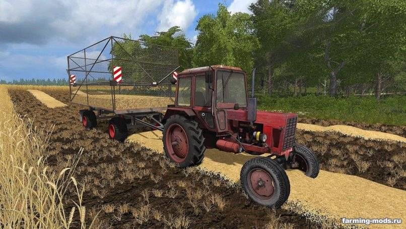 Мод HW80 BaleTrailer v 1.0 для Farming Simulator 2017