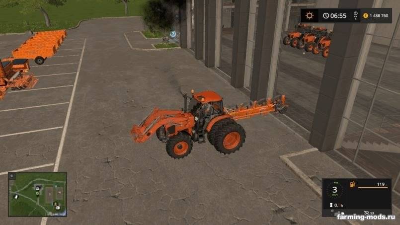 Мод Pack Kubota v 1.0.0.1 для Farming Simulator 2017