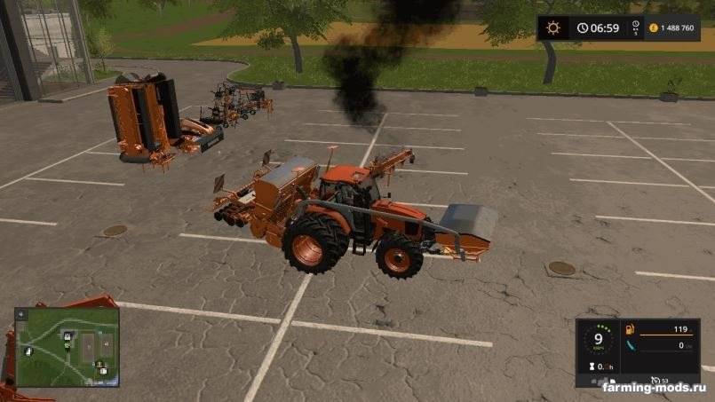 Мод Pack Kubota v 1.0.0.1 для Farming Simulator 2017