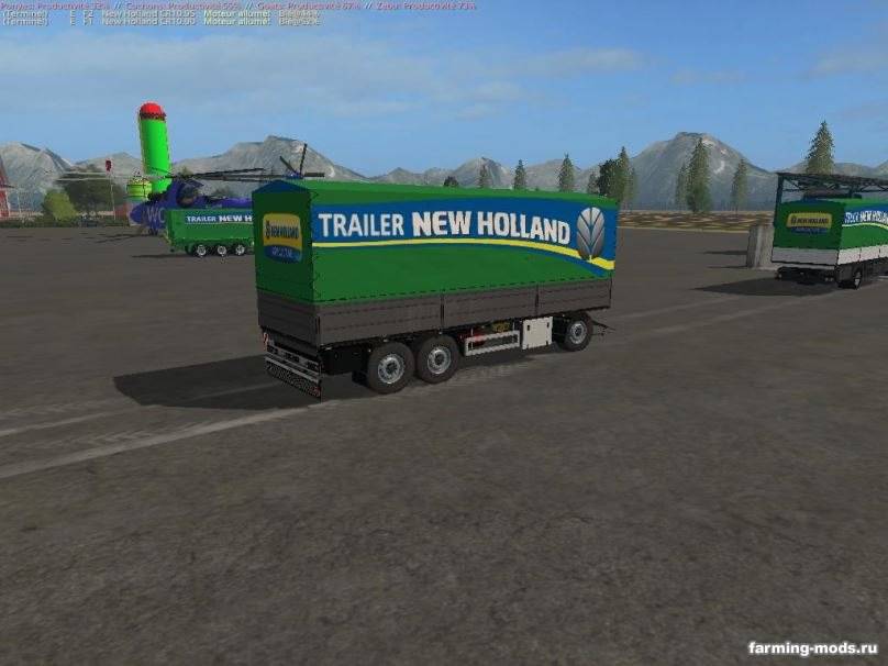 Мод Trailer New Holland Krone UAL v 1.1 для Farming Simulator 2017