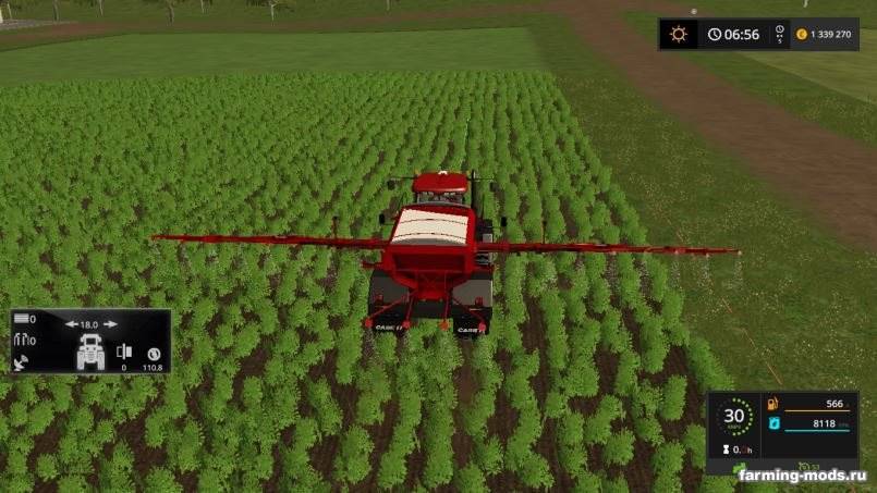 Мод CaseIH Titan 4540 v 3.1 для Farming Simulator 2017