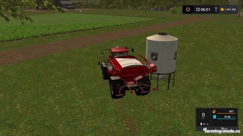 Мод CaseIH Titan 4540 v 3.1 для Farming Simulator 2017