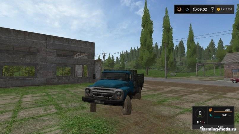 Мод Зил-130 by AntiGelik v 2.0 для Farming Simulator 2017