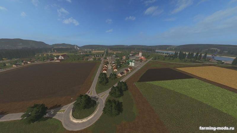 Мод Карта Agricultural Peninsula v 2.0 для Farming Simulator 2017 Мод Карта Agricultural Peninsula v 2.0 для Farming Simulator 2017