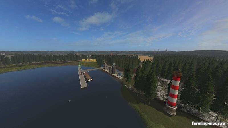 Мод Карта Agricultural Peninsula v 2.0 для Farming Simulator 2017 Мод Карта Agricultural Peninsula v 2.0 для Farming Simulator 2017