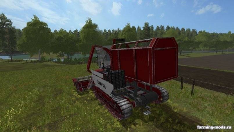 Мод Амур-680 с жатками v 1.0.0.2 для Farming Simulator 2017