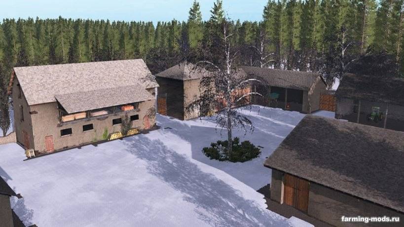 Мод Карта Forestry Land v 1.0 для Farming Simulator 2017