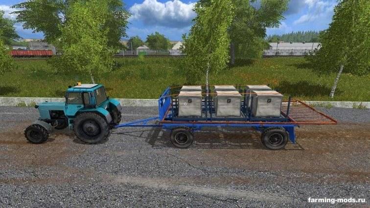 Мод IFA HL 6002 Bale Trailer Pack для Farming Simulator 2017