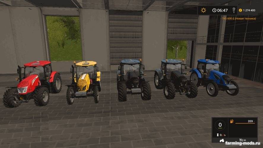 Мод Landini 6 Series v 1.1 Final для Farming Simulator 2017