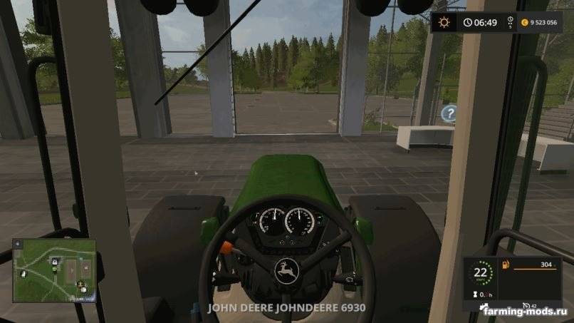 Мод John Deere 6930 v 1.1 для Farming Simulator 2017