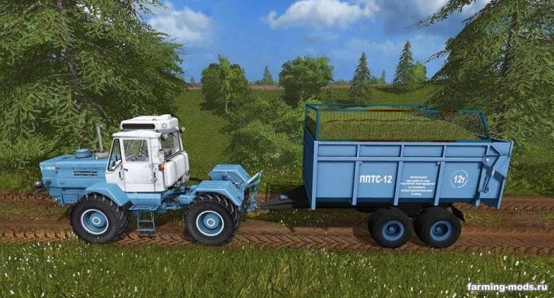 Мод Прицеп ППТС-12 v 1.0 для Farming Simulator 2017