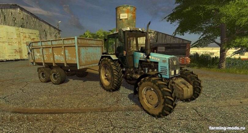 Мод Прицеп ППТС-12 v 1.0 для Farming Simulator 2017