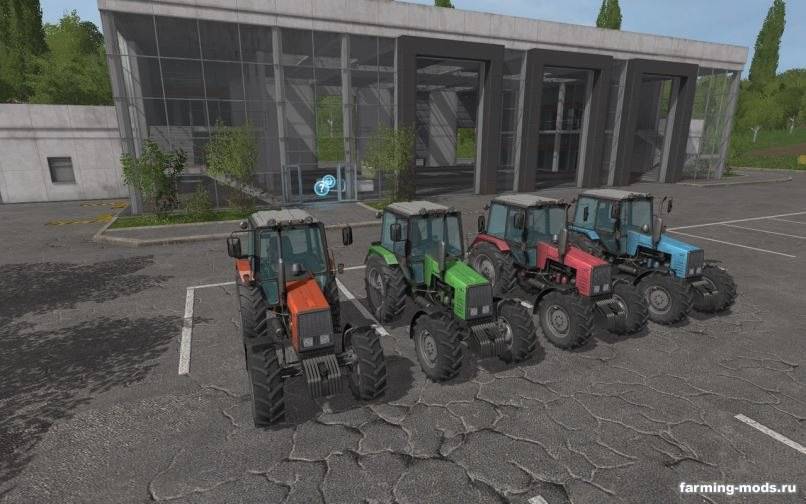 Мод МТЗ-1221 v 1.4.2 by Weder edit для Farming Simulator 2017