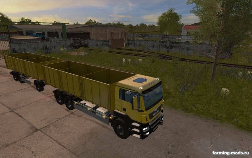 Мод Man TGS Зерновоз v 17.0 для Farming Simulator 2017