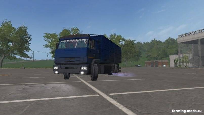 Мод Камаз-65117 v 1.0 для Farming Simulator 2017