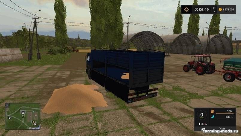 Мод Камаз-65117 v 1.0 для Farming Simulator 2017