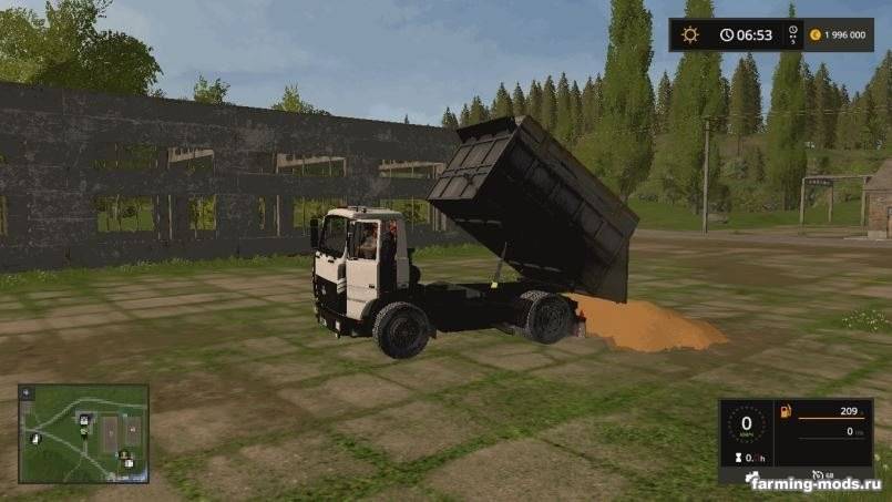 Мод Самосвал МАЗ-5551 v 1.0.0.0 для Farming Simulator 2017