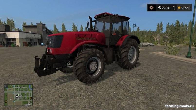 Мод МТЗ-3022 DH v 1.0.0.1 для Farming Simulator 2017