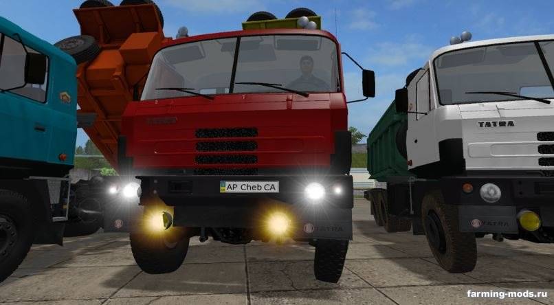 Мод Tatra-815 v 1.2 Gear Box для Farming Simulator 2017