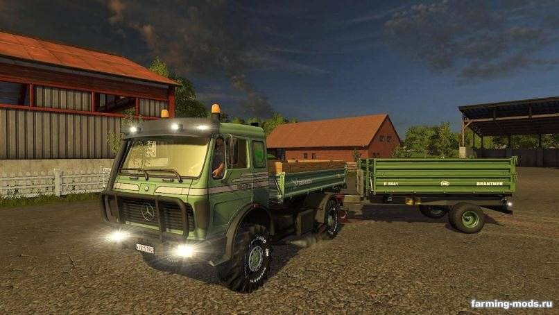 Мод Mercedes Agrar v 1.0 для Farming Simulator 2017 Мод Mercedes Agrar v 1.0 для Farming Simulator 2017