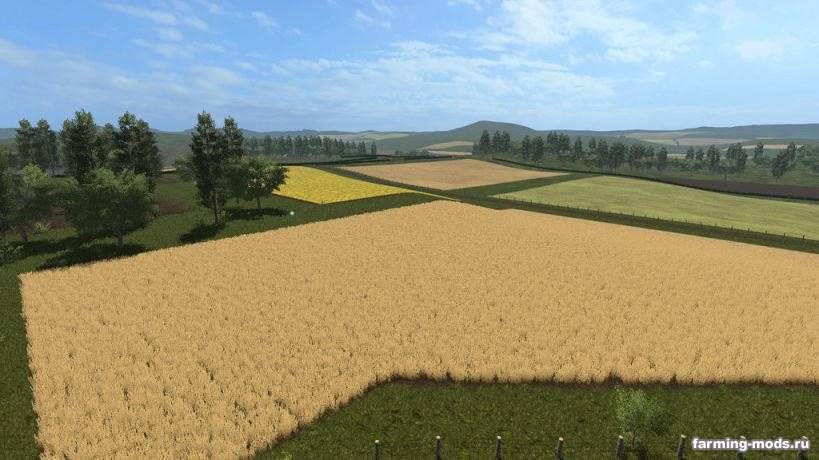 Мод Карта Mercury Farms v 1.0 для Farming Simulator 2017