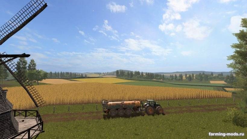 Мод Карта Mercury Farms v 1.0 для Farming Simulator 2017